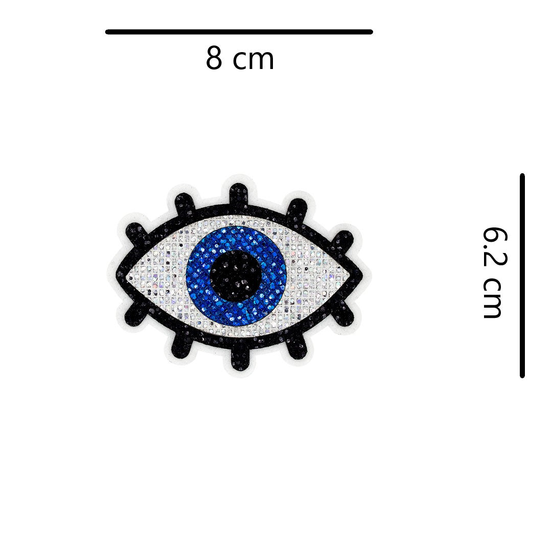 5 Unidades Parche Ojo Turco Pequeño Microlentejuelas BY DELUXE Chile