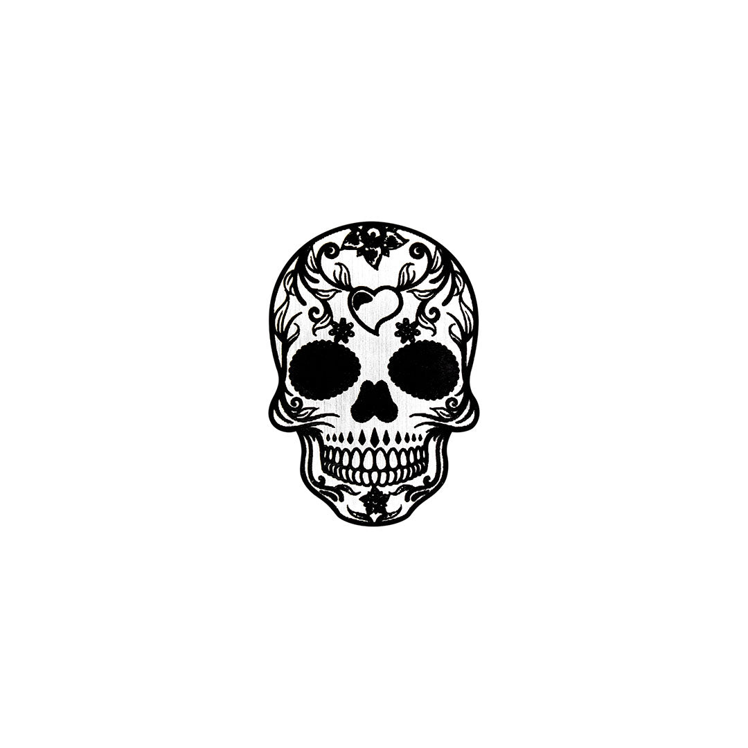 Pin Catrina Plateada 2 Acrílico