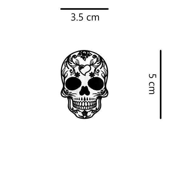 Pin Catrina Plateada 2 Acrílico