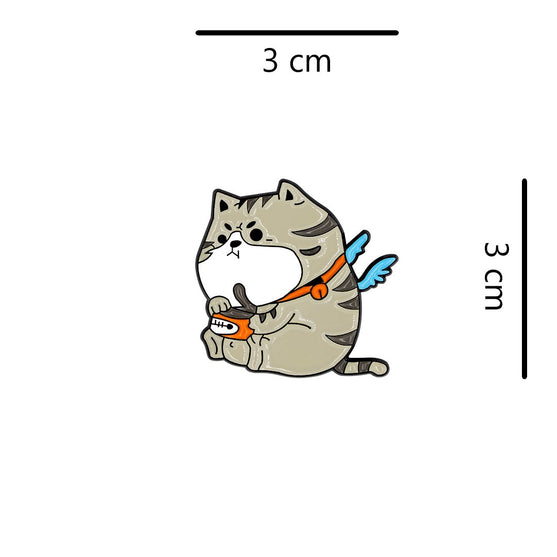 Pin Gato Alas BY DELUXE Chile