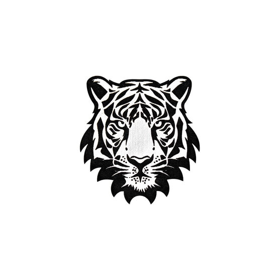 Pin Tigre Plateado Acrílico
