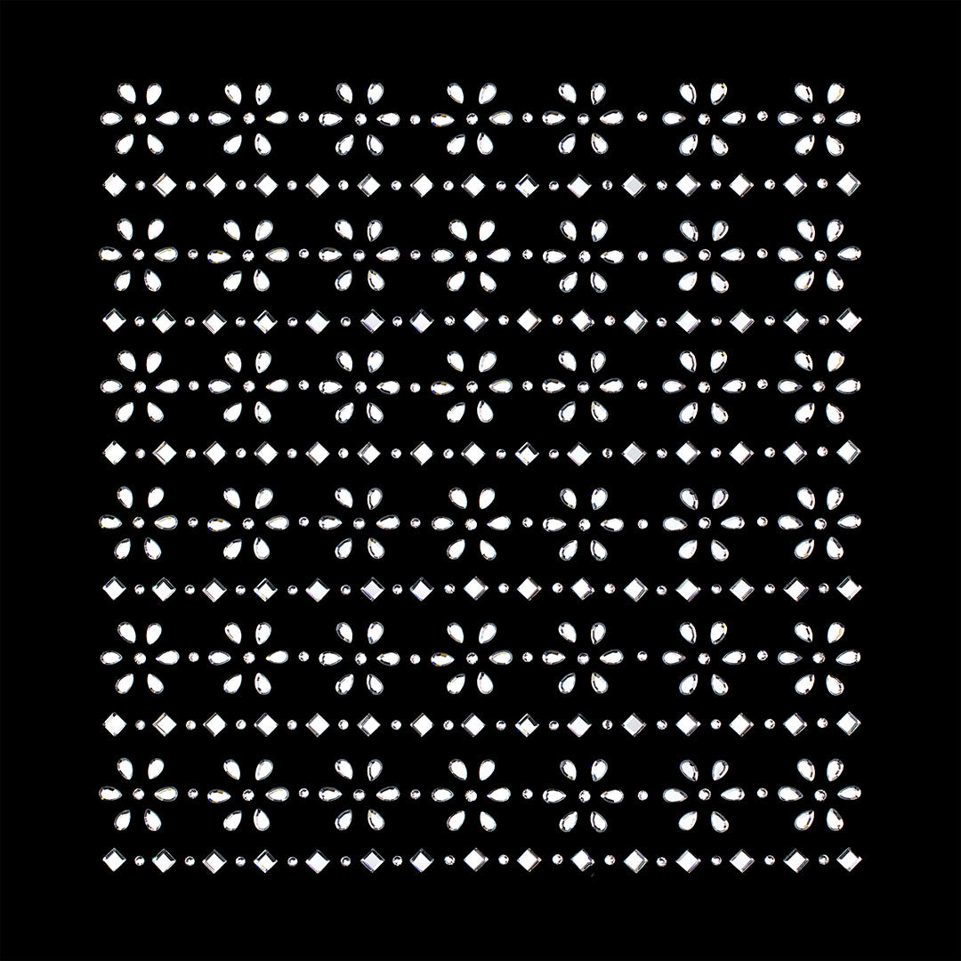 Aplique Flores Strass BY DELUXE Chile