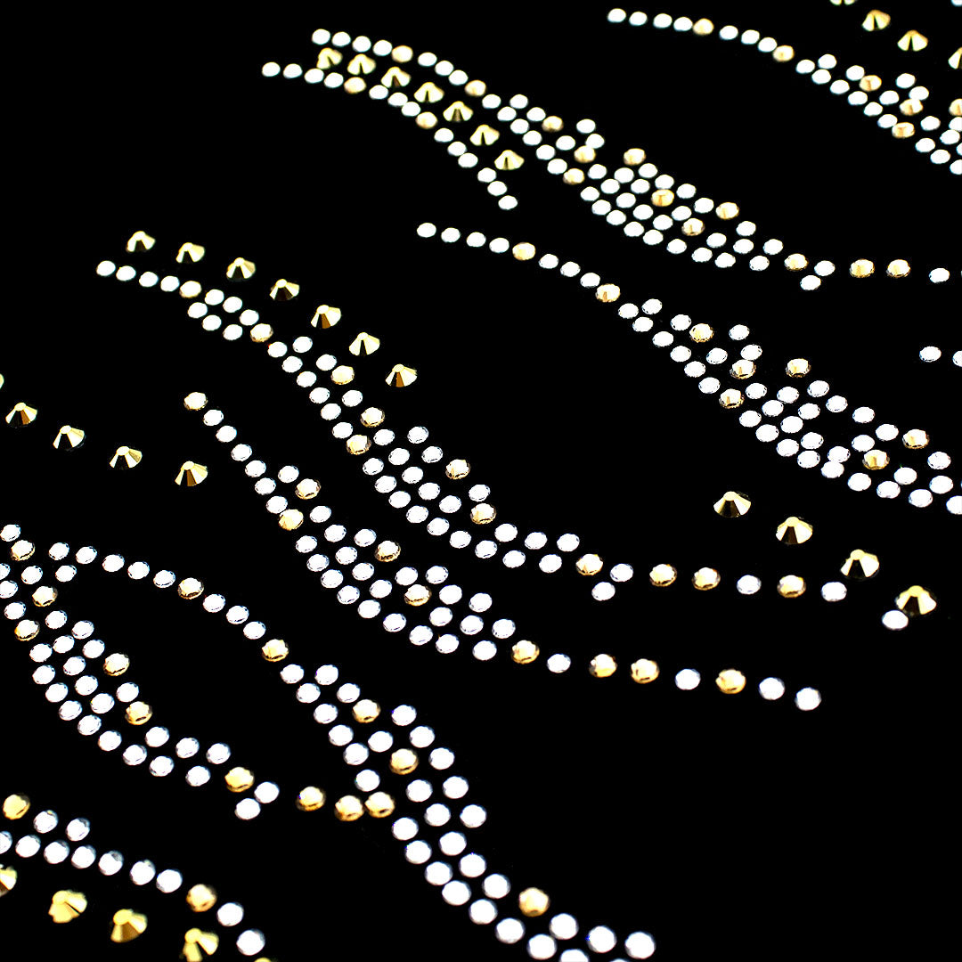 Aplique Olas Strass BY DELUXE Chile