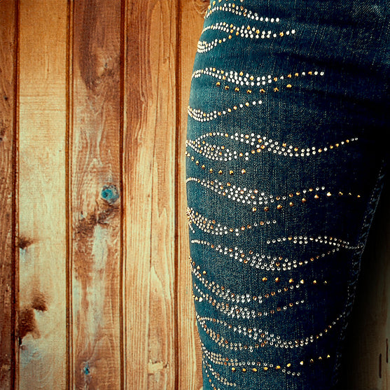 Aplique Olas Strass BY DELUXE Chile