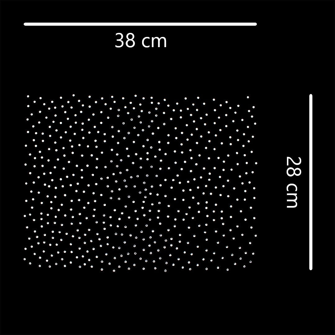 Aplique Puntos Cristal Strass BY DELUXE Chile