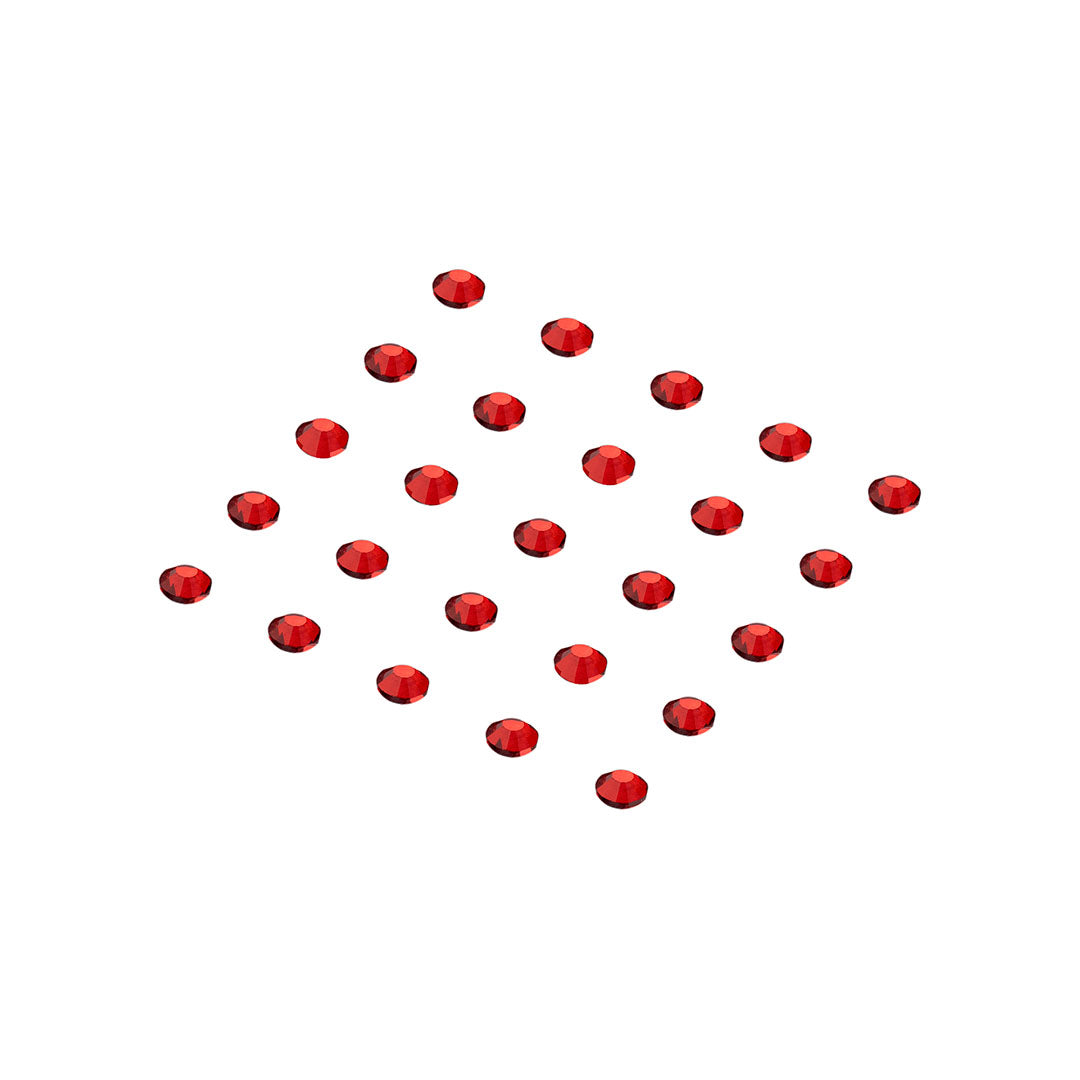 500 Unidades Cristal Strass Hotfix Rojo BY DELUXE Chile