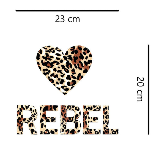 Parche Rebel Animal Print BY DELUXE Chile
