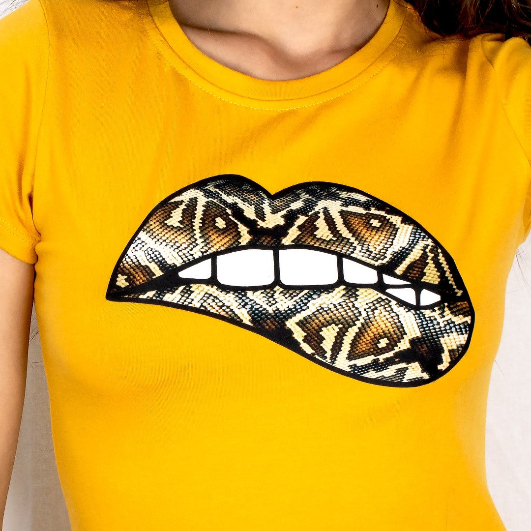 Parche Boca Serpiente 1 Animal Print BY DELUXE Chile
