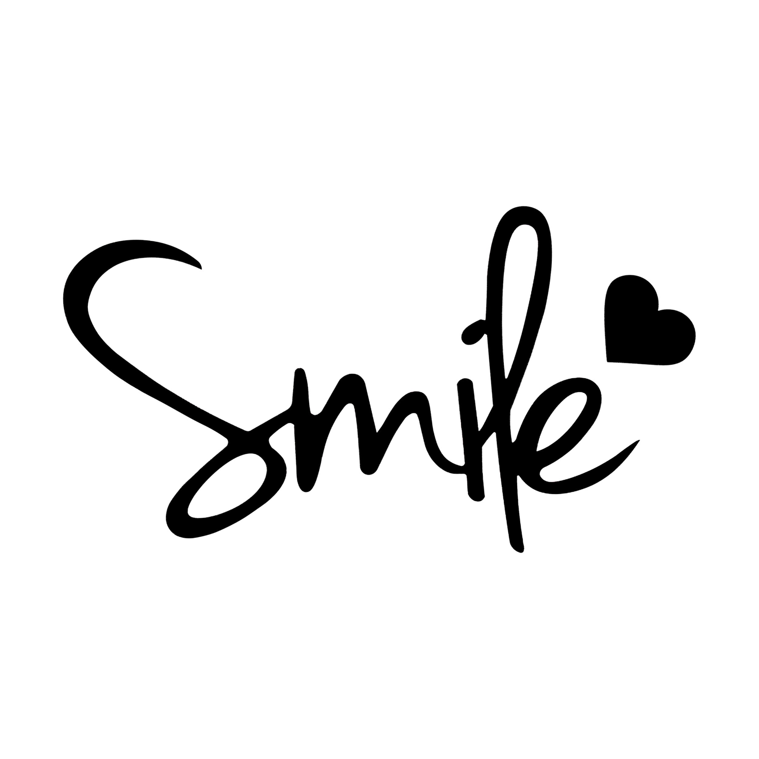 Parche Smile Negro BY DELUXE Chile