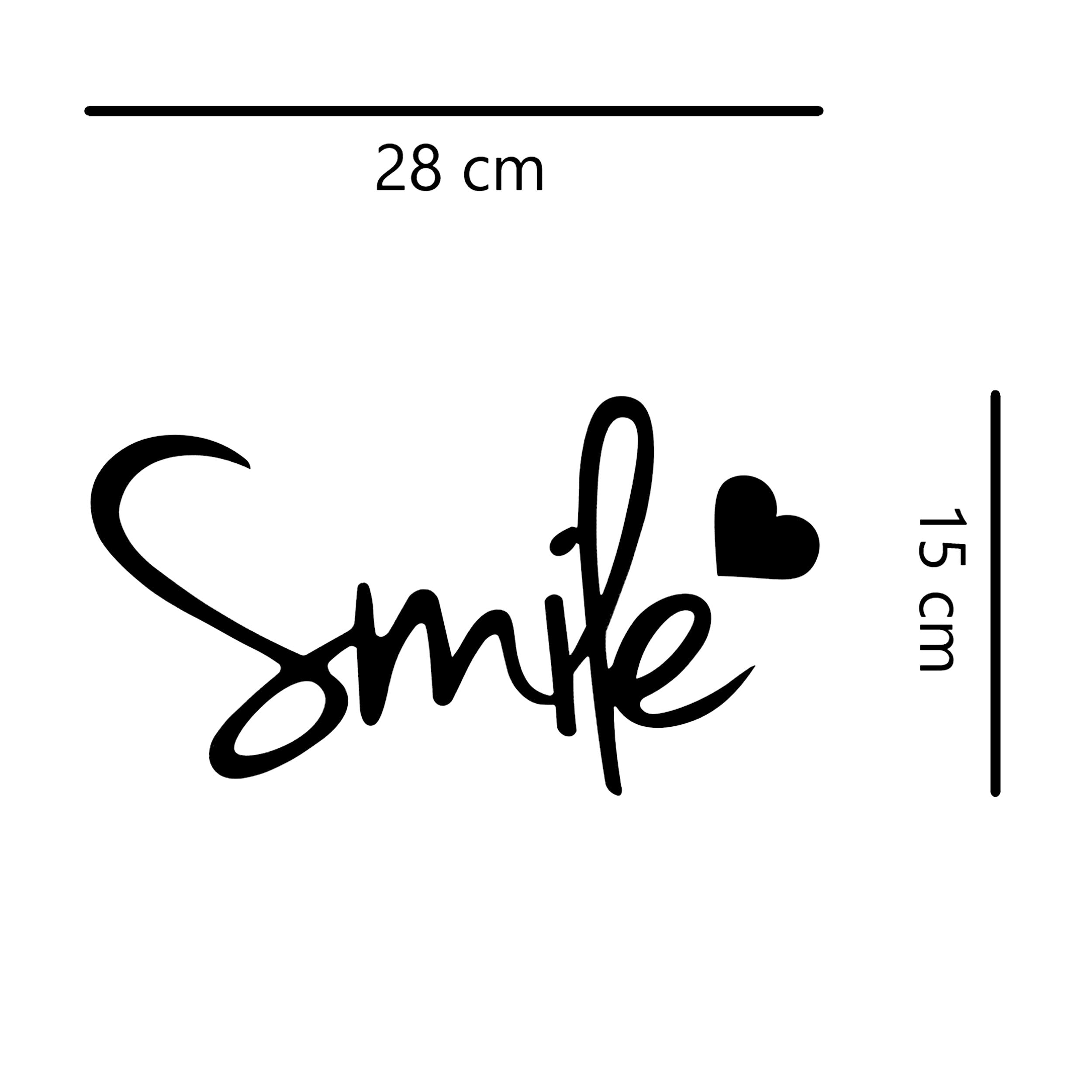 Parche Smile Negro BY DELUXE Chile