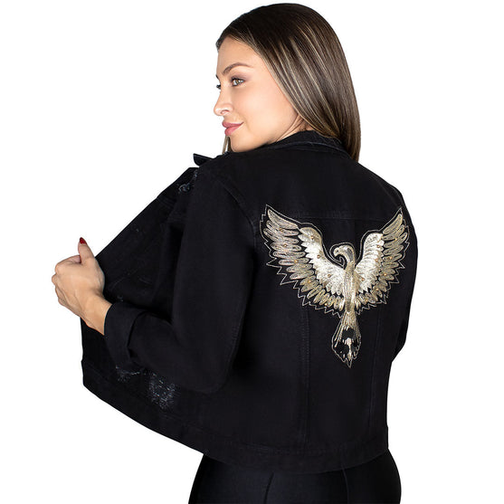 Aplique Águila Dorada Grande Lentejuelas BY DELUXE Chile