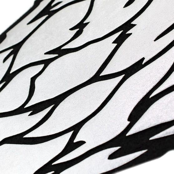 Parche Alas Daryl Plateadas Brillante 3D BY DELUXE Chile