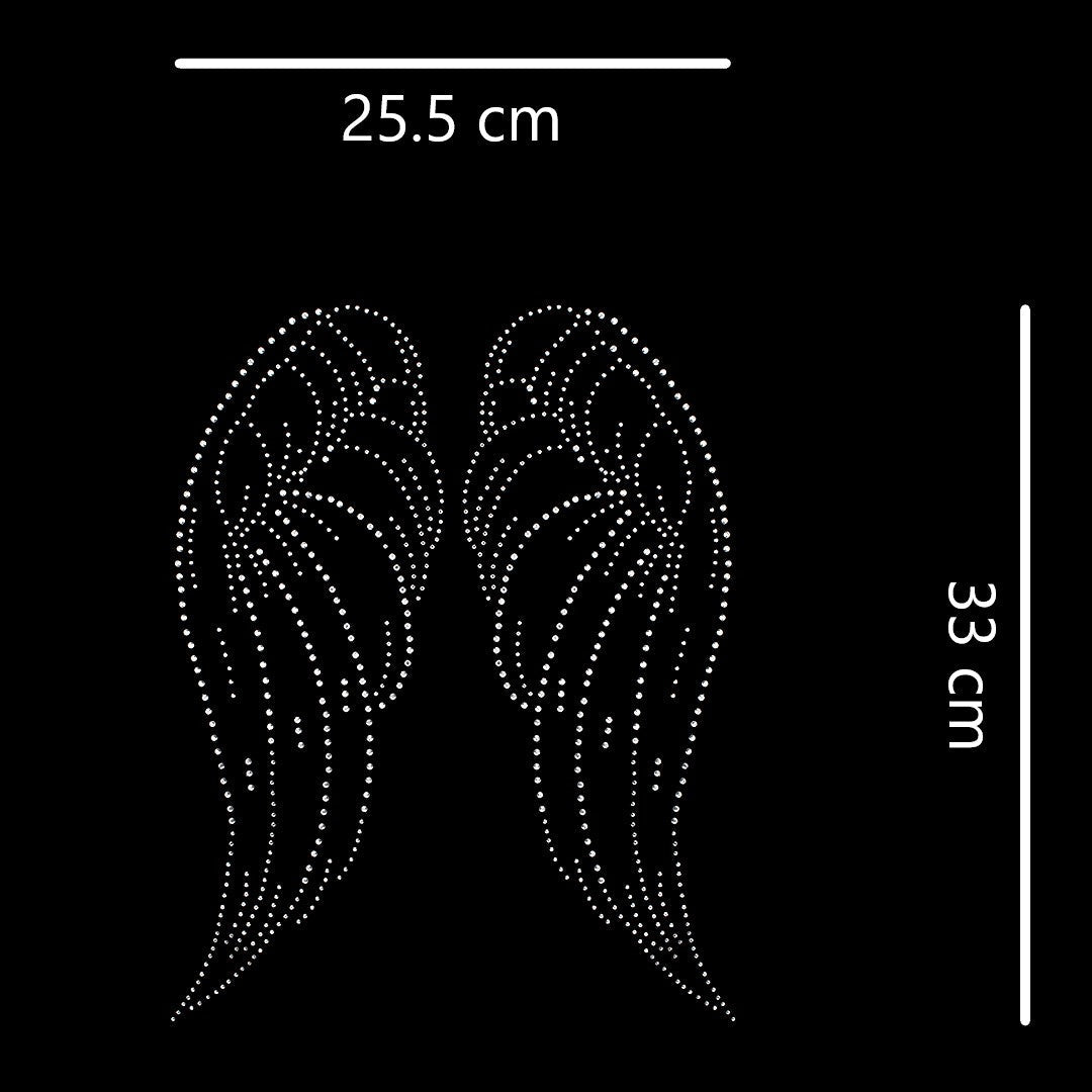 Aplique Alas Strass BY DELUXE Chile