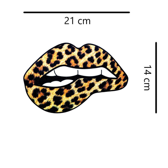 Parche Boca Café Animal Print BY DELUXE Chile