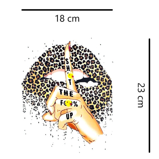 Aplique en Vinilo Boca Animal Print BY DELUXE Chile