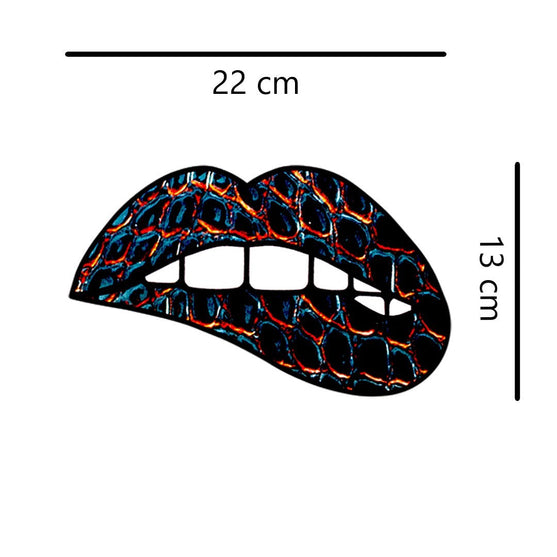 Parche Boca Negra Animal Print BY DELUXE Chile