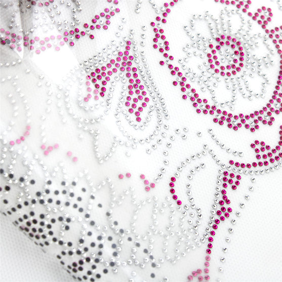 Aplique Catrina Fucsia Strass BY DELUXE Chile