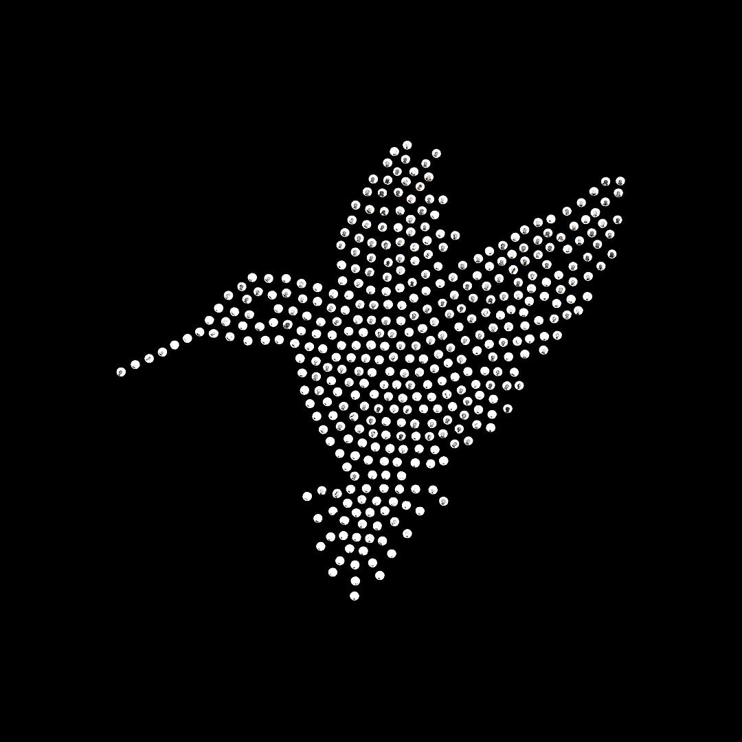 Aplique Colibrí Strass BY DELUXE Chile