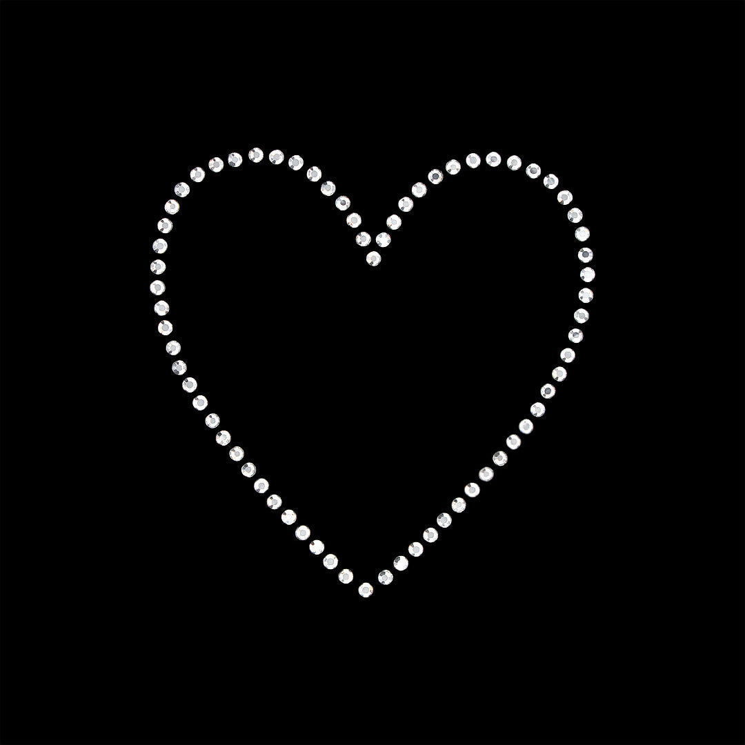 Aplique Corazón Strass BY DELUXE Chile