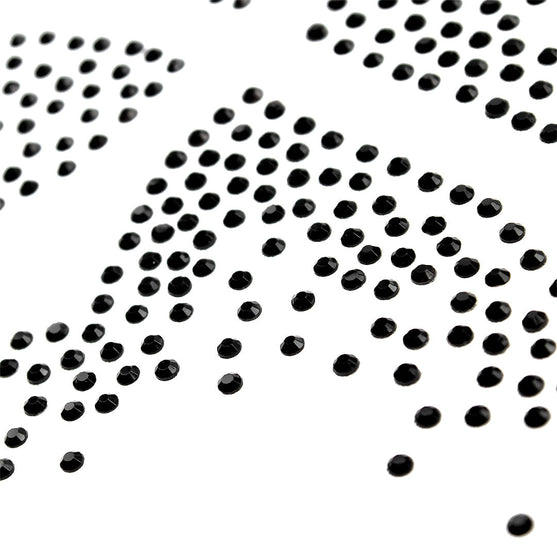 Aplique Cruz Negra Strass BY DELUXE Chile