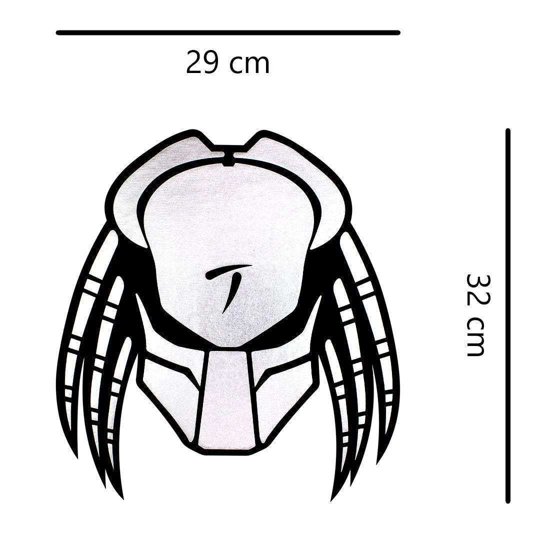 Parche Depredador Plateado BY DELUXE Chile