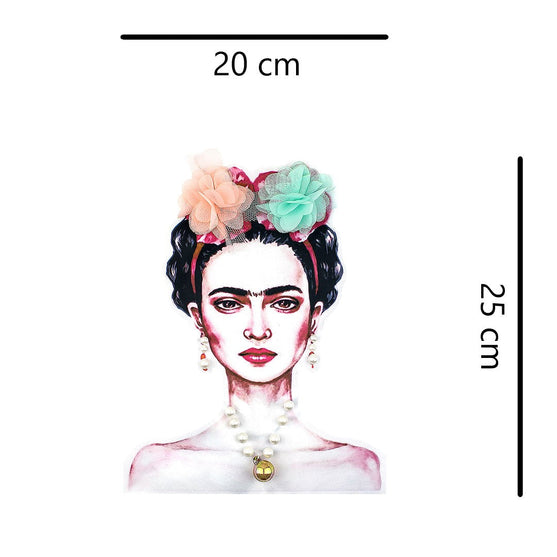 Aplique Frida Flores Perlas BY DELUXE Chile