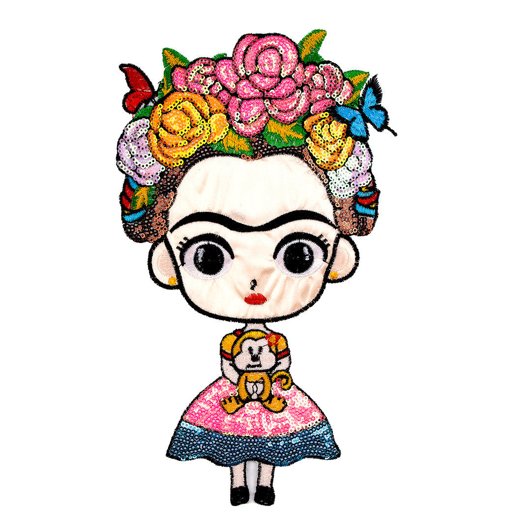 Parche Fridita Lentejuelas BY DELUXE Chile