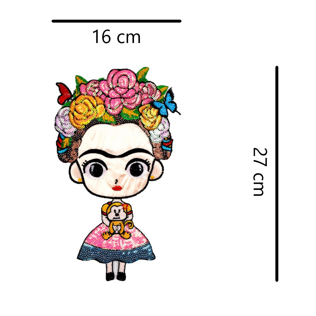 Parche Fridita Lentejuelas BY DELUXE Chile