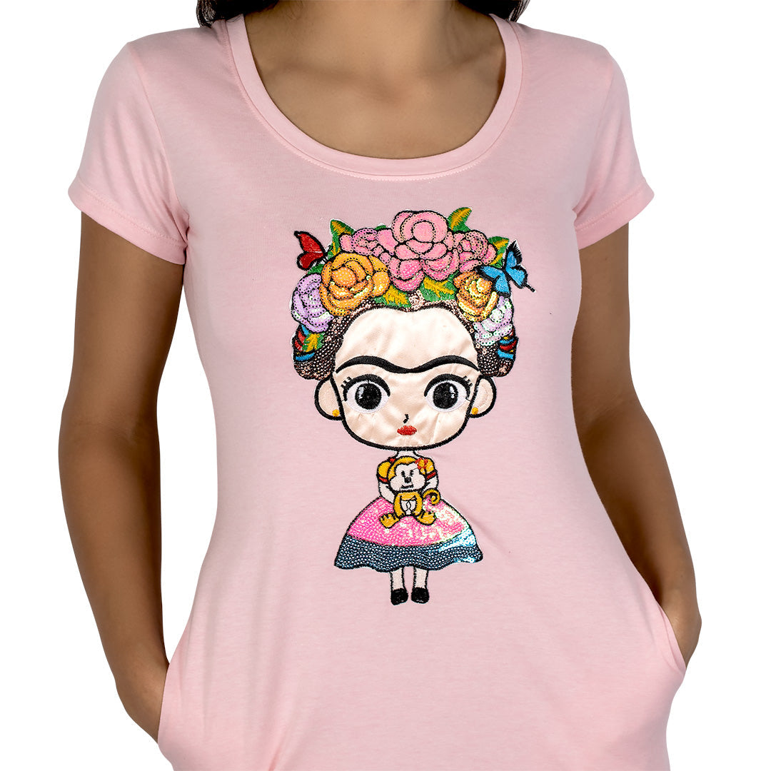 Parche Fridita Lentejuelas BY DELUXE Chile