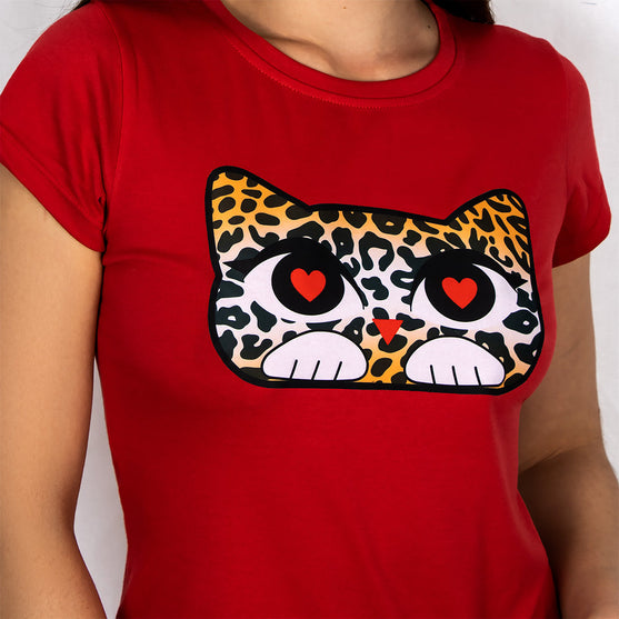 Parche Gato Animal Print BY DELUXE Chile