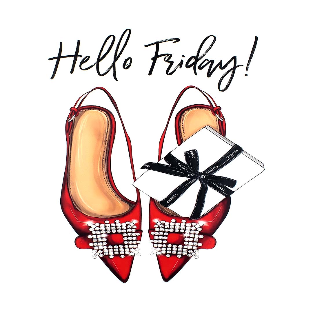 Aplique en Vinilo Tacones Hello Friday BY DELUXE Chile