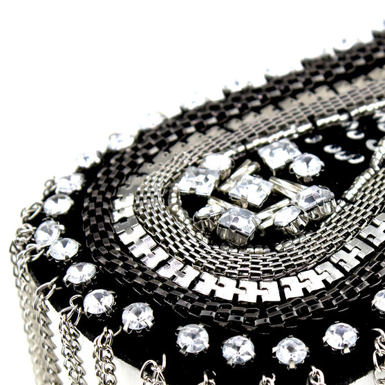 Charretera Brillantes Cadenas Plateada BY DELUXE Chile