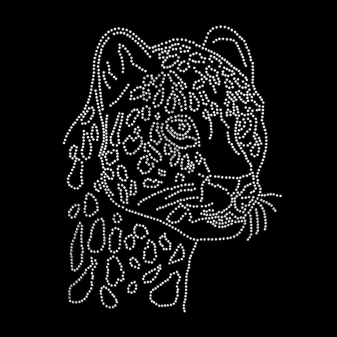 Aplique Leopardo Strass BY DELUXE Chile