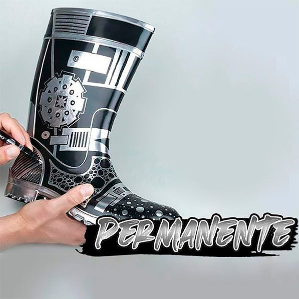 Marcador Reflectivo Permanente de Cromo Líquido BY DELUXE Chile