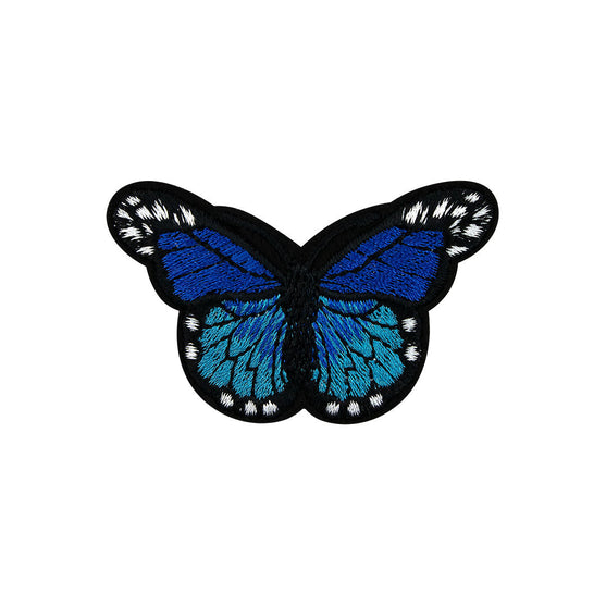5 Unidades Decoración Mariposa Azul Bordada BY DELUXE Chile