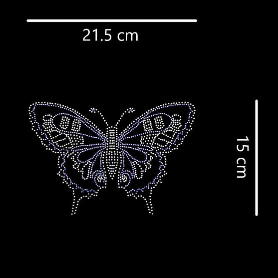 Aplique Mariposa Strass BY DELUXE Chile