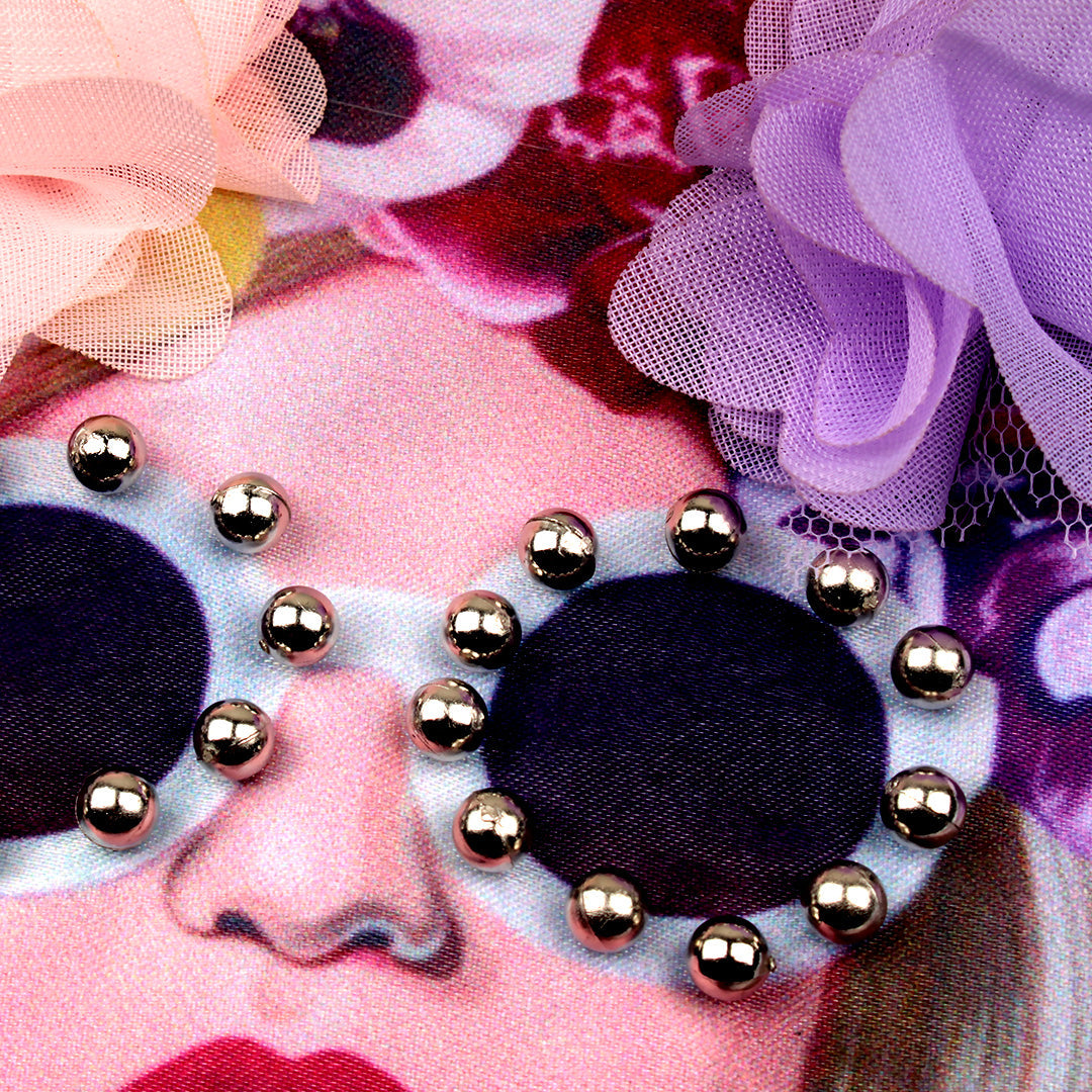 Aplique Mujer Lentes Flores BY DELUXE Chile