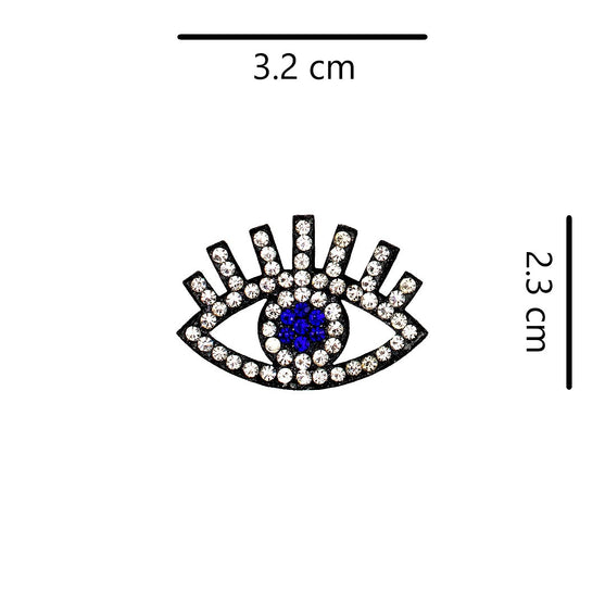 5 Unidades Decoración Ojo Turco Brillantes BY DELUXE Chile