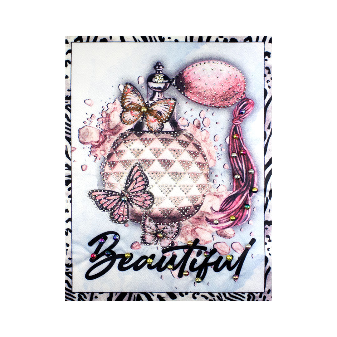 Aplique Perfume Beautiful Cristales BY DELUXE Chile