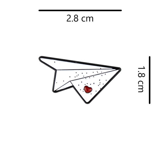 Pin Avión de Papel BY DELUXE Chile