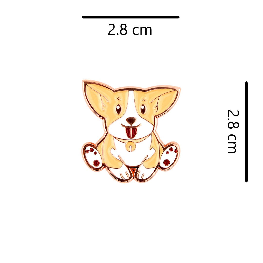 Pin Corgi BY DELUXE Chile