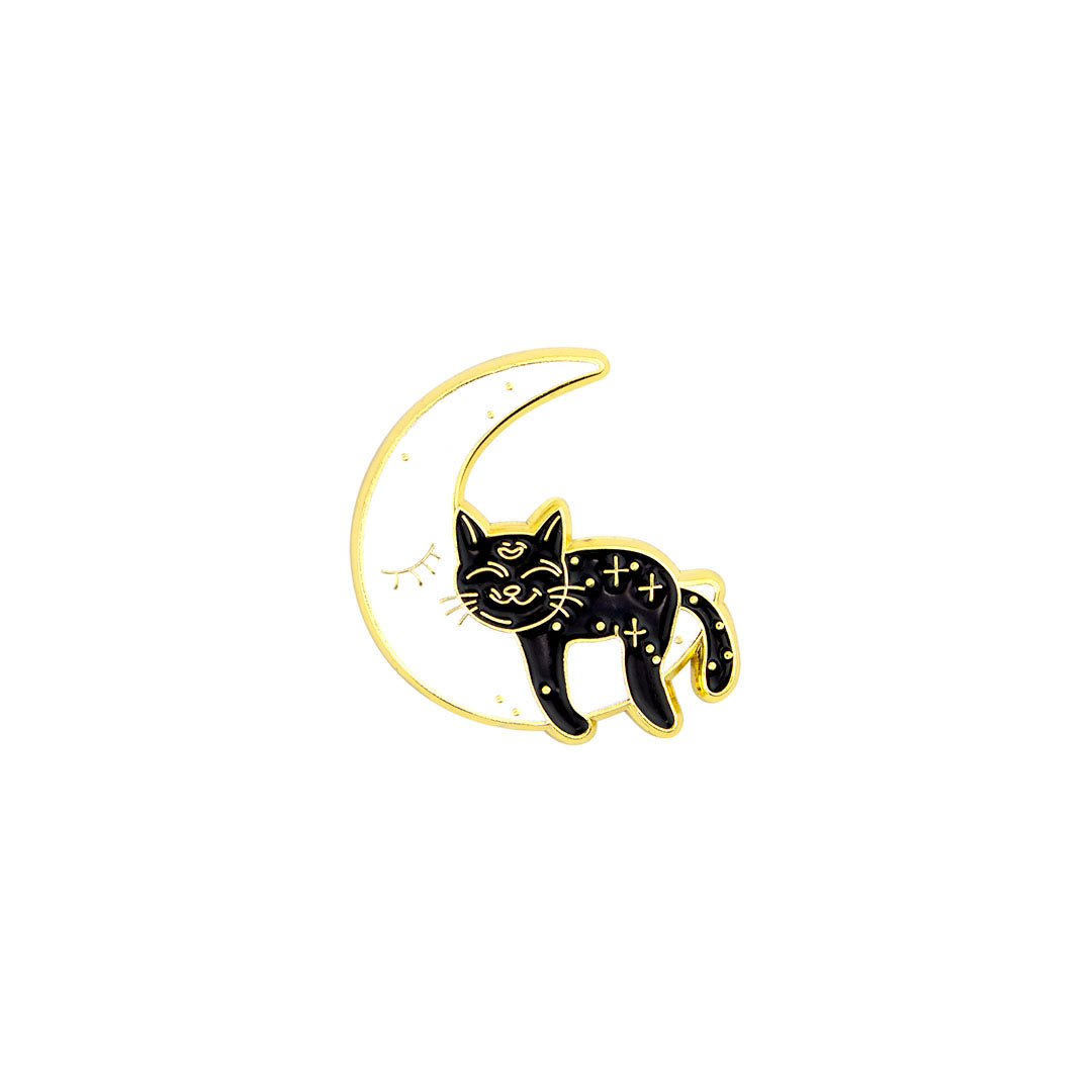 Pin Gato Luna BY DELUXE Chile