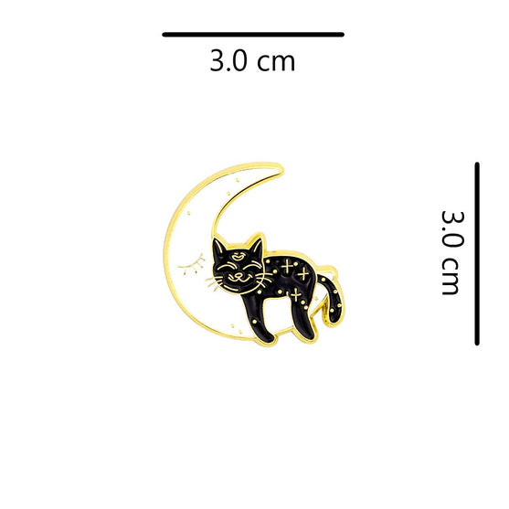 Pin Gato Luna BY DELUXE Chile