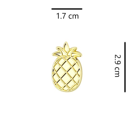 Pin Piña Dorada BY DELUXE Chile