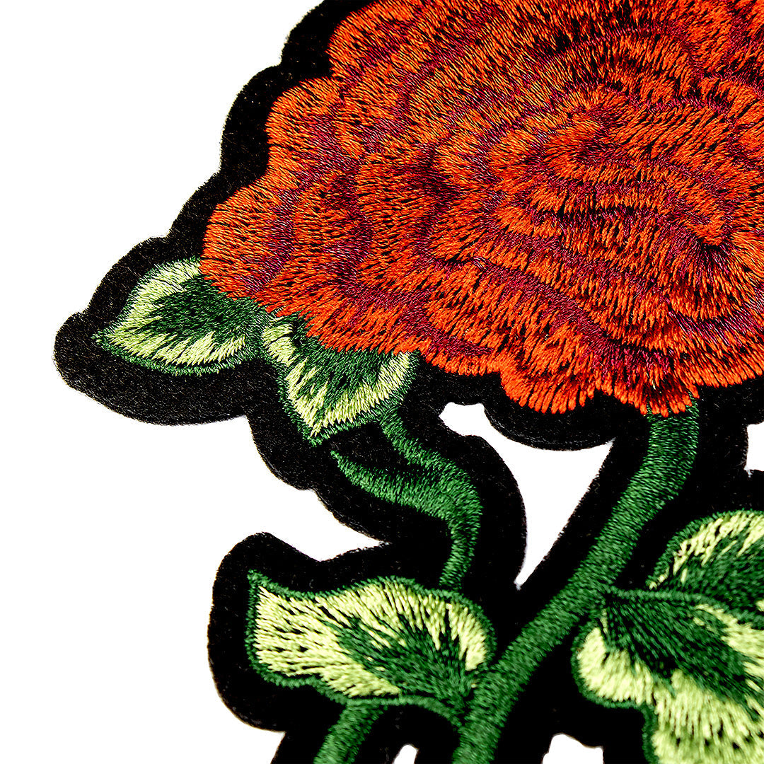 Decoración Rosa Mediana Bordada BY DELUXE Chile