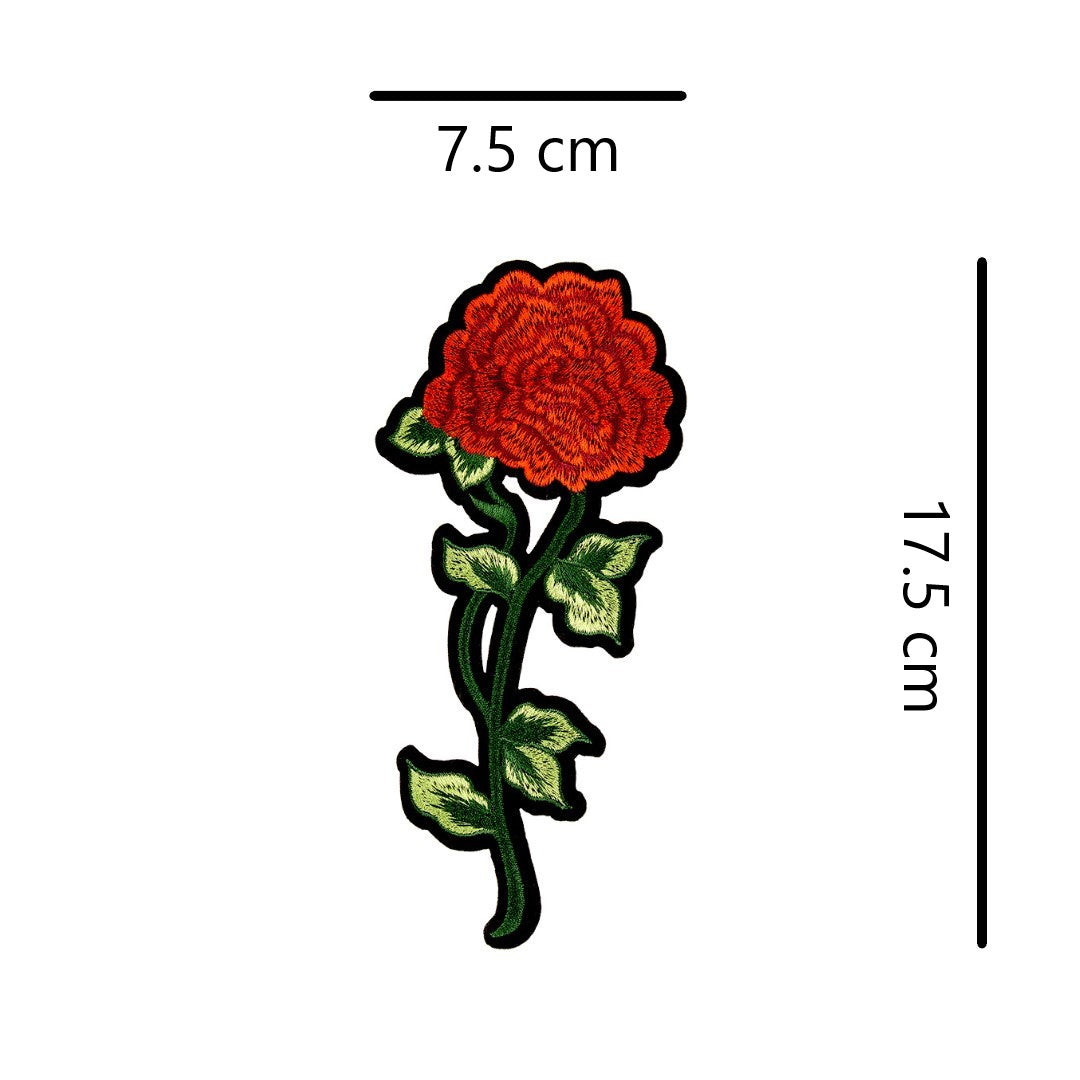 Decoración Rosa Mediana Bordada BY DELUXE Chile