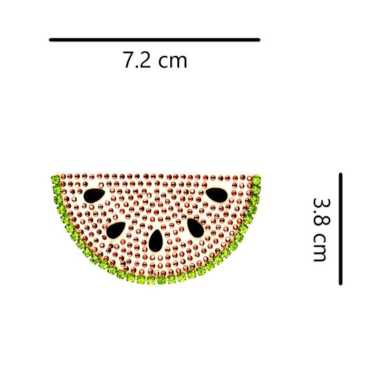 5 Unidades Decoración Sandía Brillantes BY DELUXE Chile