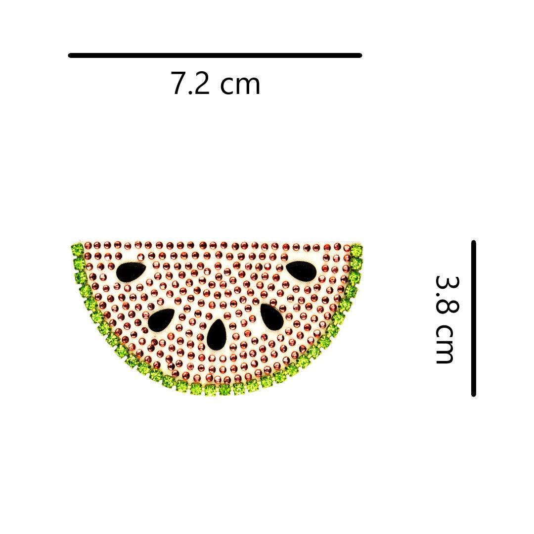 5 Unidades Decoración Sandía Brillantes BY DELUXE Chile