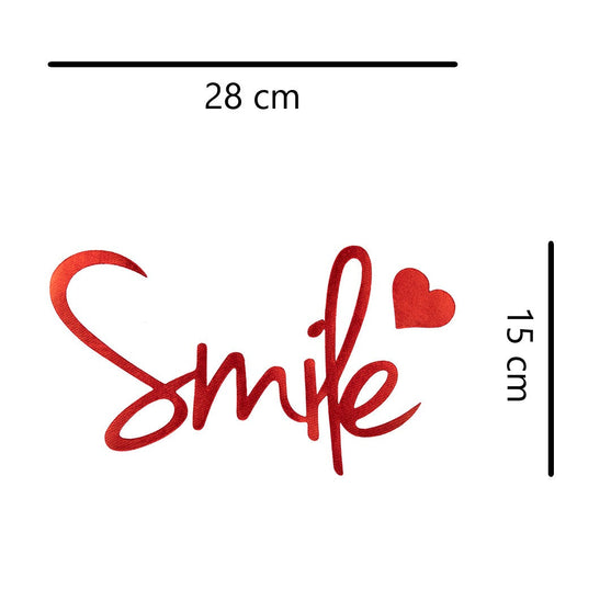Parche Smile Rojo Brillante BY DELUXE Chile
