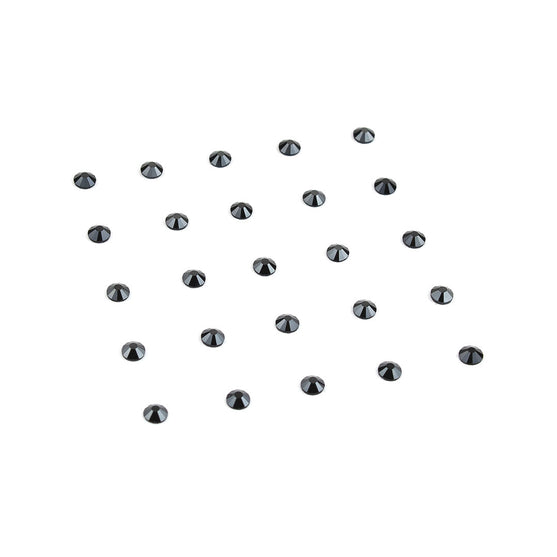 500 Unidades Cristal Strass Hotfix Negro BY DELUXE Chile